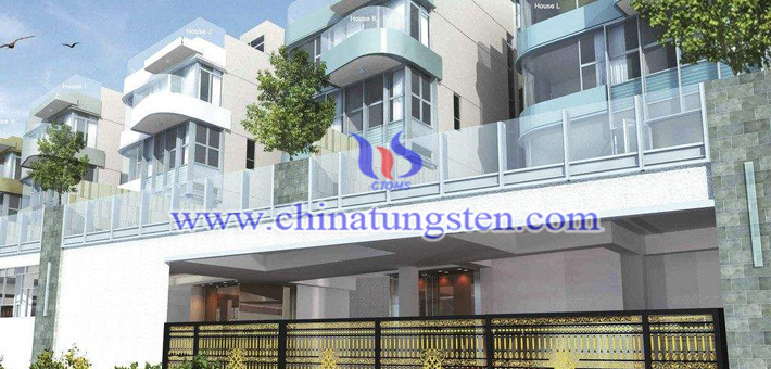 yellow tungsten oxide applied for smart window picture