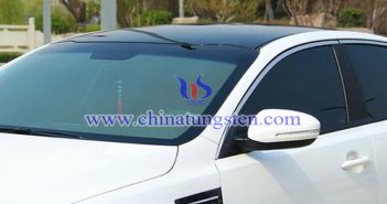 yellow tungsten oxide nanopowder applied for car thermal insulation glass picture