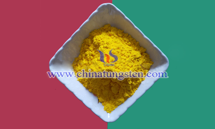 yellow tungsten oxide nanopowder applied for smart window film image