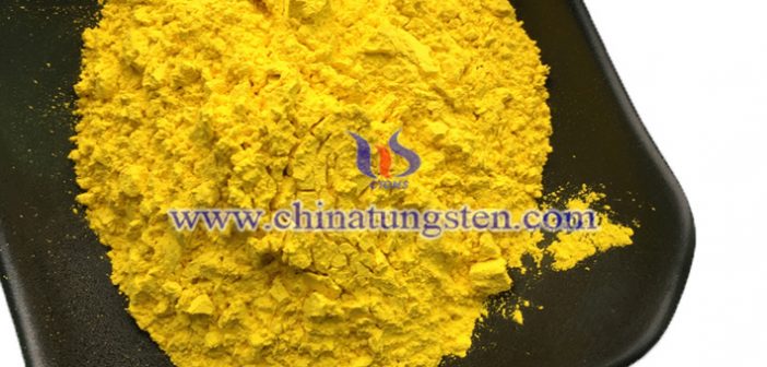 WO3 applied for nano-ceramic dispersion solution image