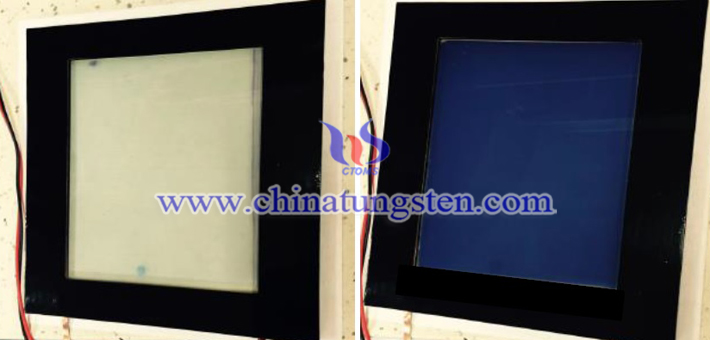WO3 applied for near-infrared shielding material picture