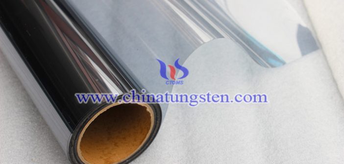 WO3 applied for window heat insulation film picture