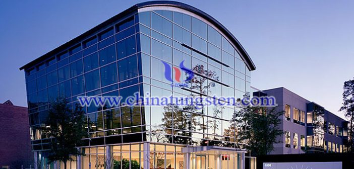 nano WO3 applied for energy-saving glass picture