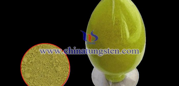 nano WO3 applied for heat insulating window glass image