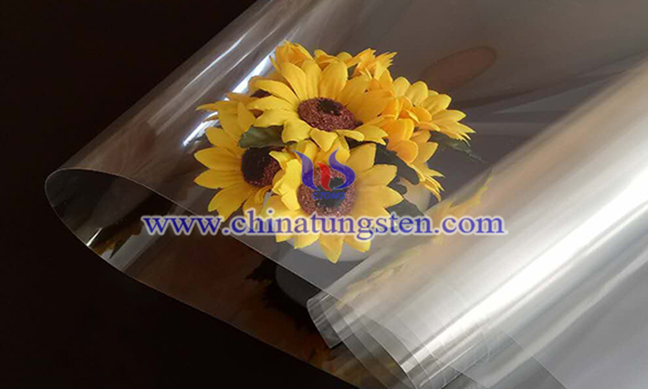 nano WO3 applied for heat insulating window glass picture
