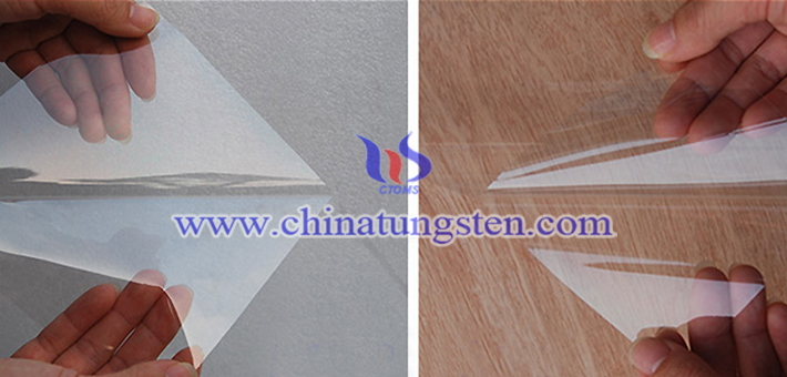 nano WO3 applied for thermal insulating glass picture