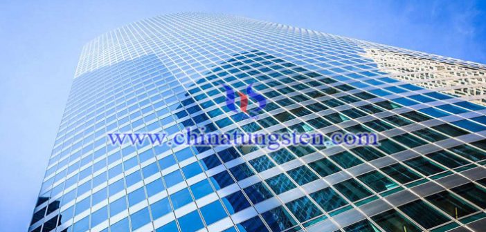 tungsten oxide applied for transparent glass heat insulation coating picture
