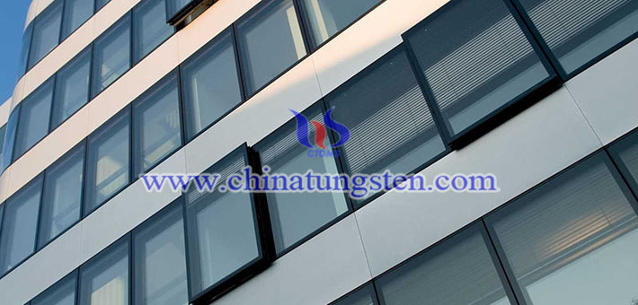 tungsten oxide applied for transparent thermal insulation material picture