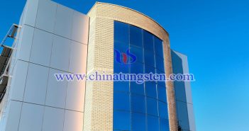 tungsten oxide powder applied for energy-saving glass coating pic