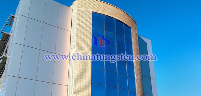 tungsten oxide powder applied for energy-saving glass coating pic