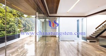 tungsten trioxide applied for new energy efficient glass picture