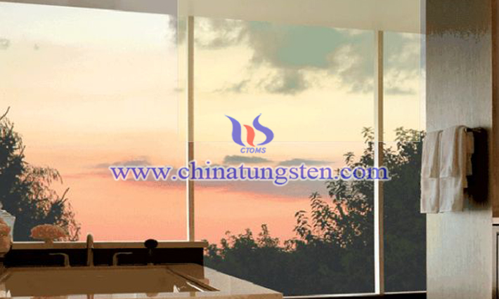 tungsten trioxide nanopowder applied for building glass thermal insulation coating picture