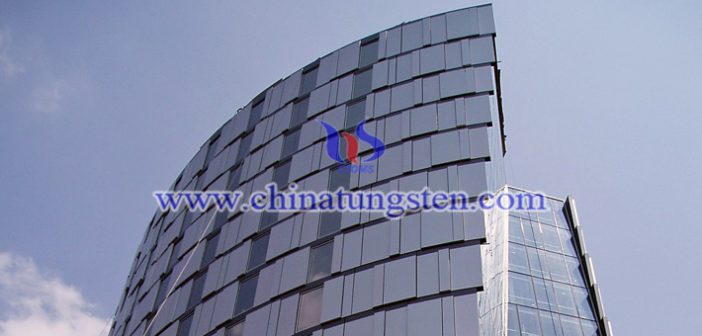 tungsten trioxide nanopowder applied for new energy efficient glass picture