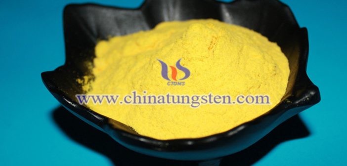 tungsten trioxide powder applied for building glass energy saving coating image