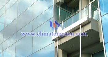yellow tungsten oxide applied for building glass energy saving coating picture