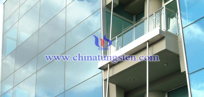 yellow tungsten oxide applied for building glass energy saving coating picture