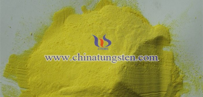 yellow tungsten oxide applied for energy-efficient glass img
