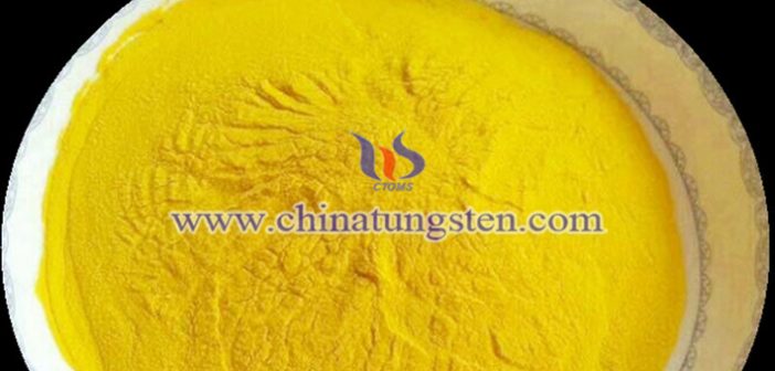 yellow tungsten oxide applied for high-performance energy-saving glass image