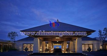 yellow tungsten oxide nanopowder applied for energy efficient glass picture