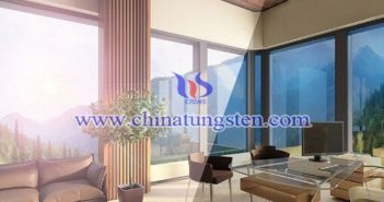 yellow tungsten oxide nanopowder applied for glass thermal insulation coating picture