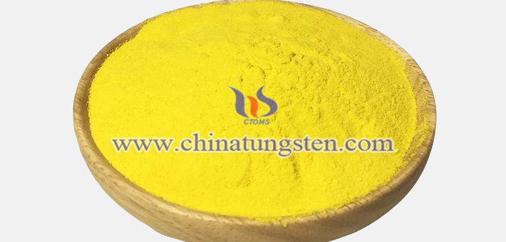 yellow tungsten oxide nanopowder applied for high-performance energy-saving glass image