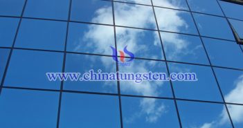 yellow tungsten oxide powder applied for energy saving glass coating picture