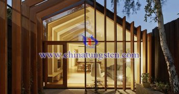 WO3 applied for energy efficient building glass picture