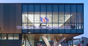 WO3 powder applied for energy efficient building glass picture
