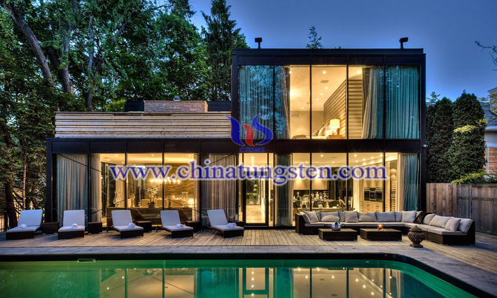 nano WO3 applied for new energy efficient building glass picture