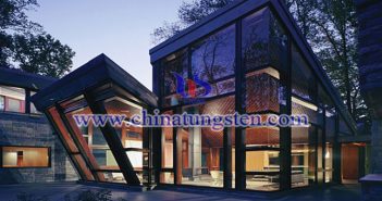 nano tungsten trioxide applied for new energy efficient building glass picture