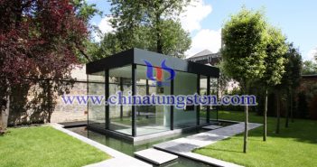nano tungsten trioxide applied for transparent heat insulation glass picture
