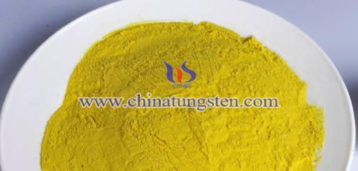 nano yellow tungsten oxide applied for heat-insulating energy-saving glass image