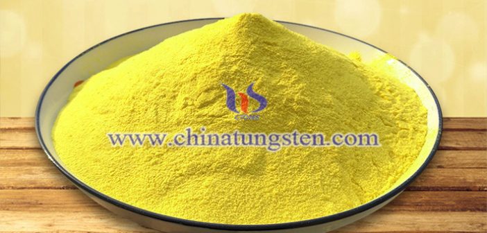 tungsten oxide powder applied for energy efficient building glass image