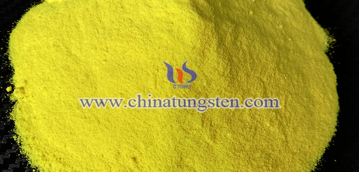 WO3 nanoparticles applied for heat-insulation glass coating image