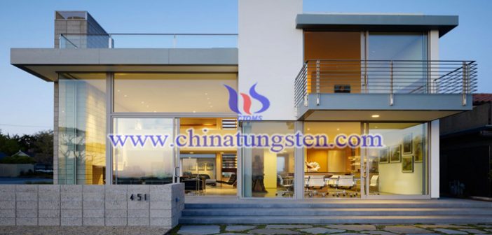 tungsten oxide nanoparticles applied for nano transparent thermal insulation coating picture