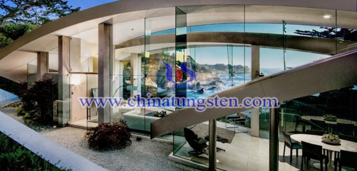 tungsten trioxide nanoparticles applied for glass curtain wall heat insulation coating picture