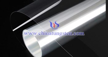 violet tungsten oxide applied for heat-insulating energy-saving film picture