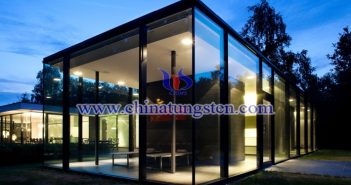 violet tungsten oxide applied for nano transparent heat insulating glass coating picture