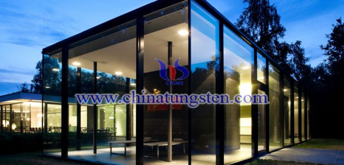 violet tungsten oxide applied for nano transparent heat insulating glass coating picture