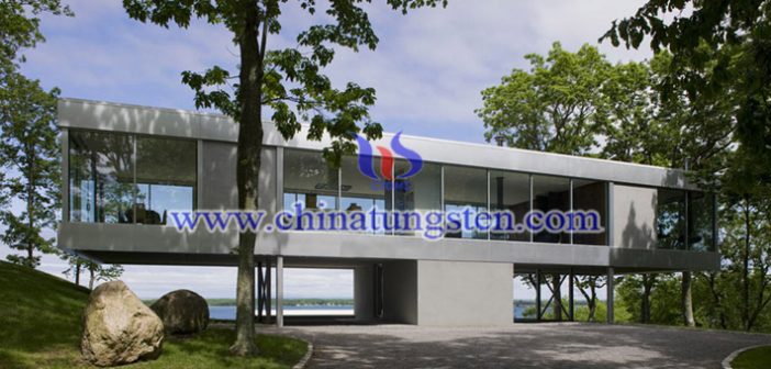 violet tungsten oxide applied for new energy efficient building glass picture