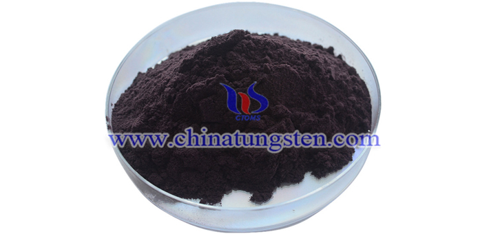 violet tungsten oxide nanopowder applied for building glass thermal insulation coating image