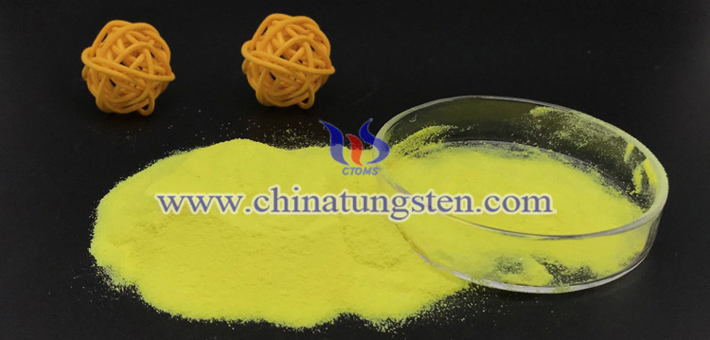 yellow tungsten oxide nanoparticles applied for heat-insulation glass coating image