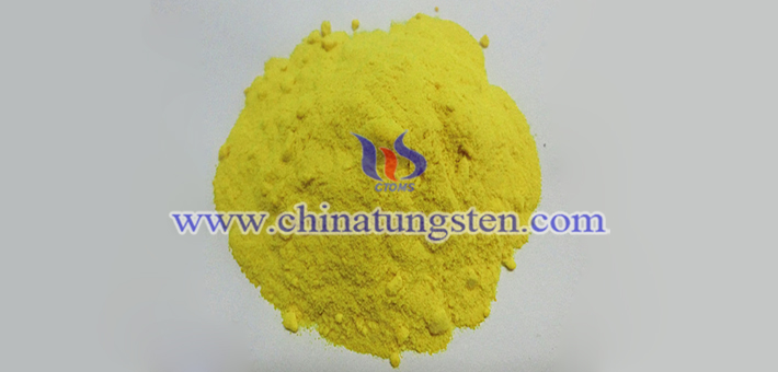 yellow tungsten oxide nanopowder applied for heat-insulation glass coating image