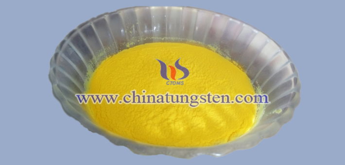 yellow tungsten oxide nanopowder applied for nano transparent heat insulating glass coating image