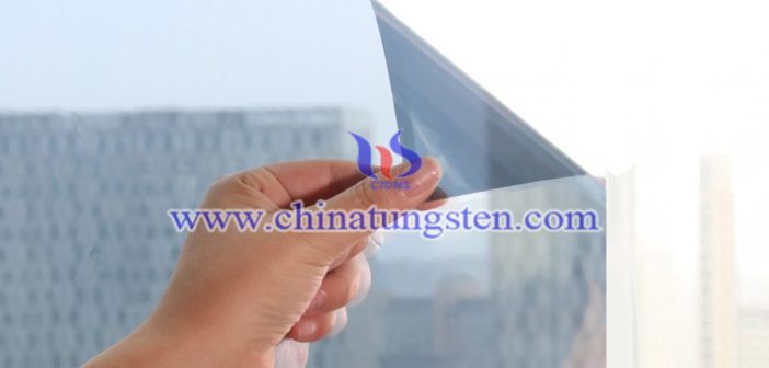 amorphous WO3 electrochromic film picture