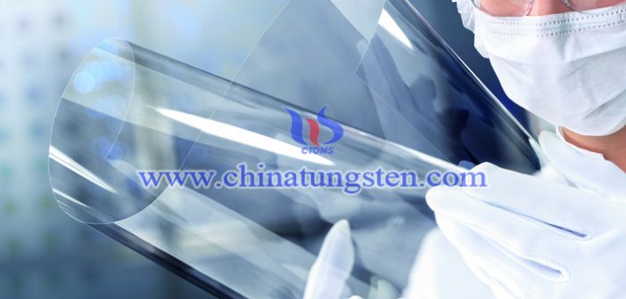 nano WO3 applied for electrochromic film picture