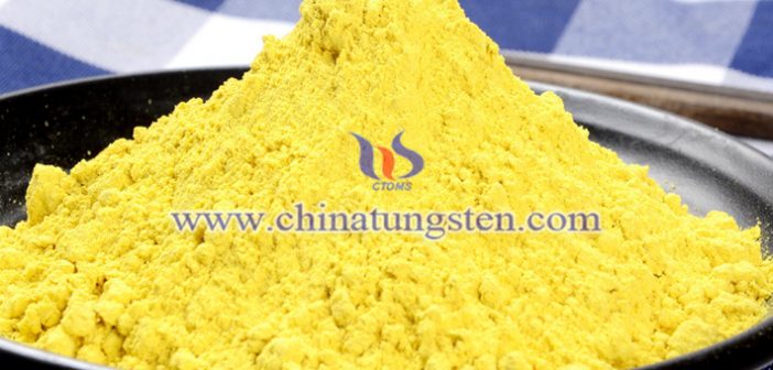 tungsten oxide nanoparticles applied for thermal insulation paper image