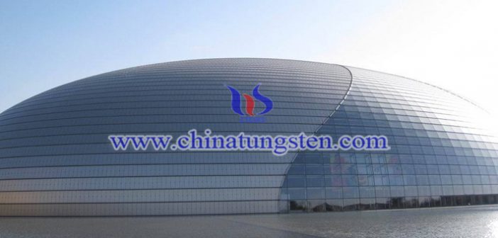 tungsten trioxide applied for heat insulation glass coating picture