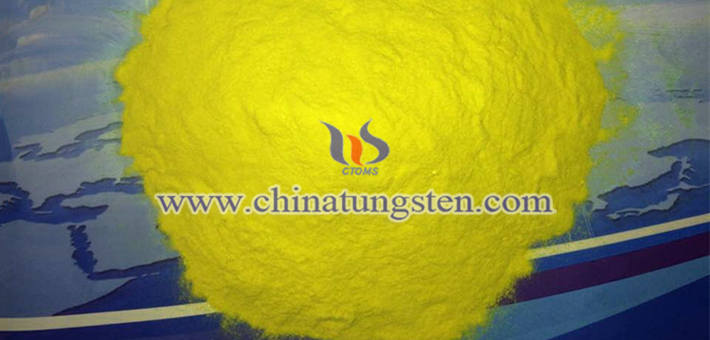 yellow tungsten oxide applied for electrochromic material image