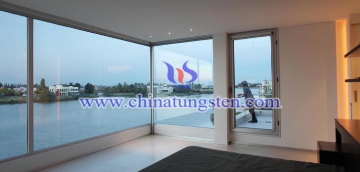 F-doped cesium tungsten bronze applied for smart window picture